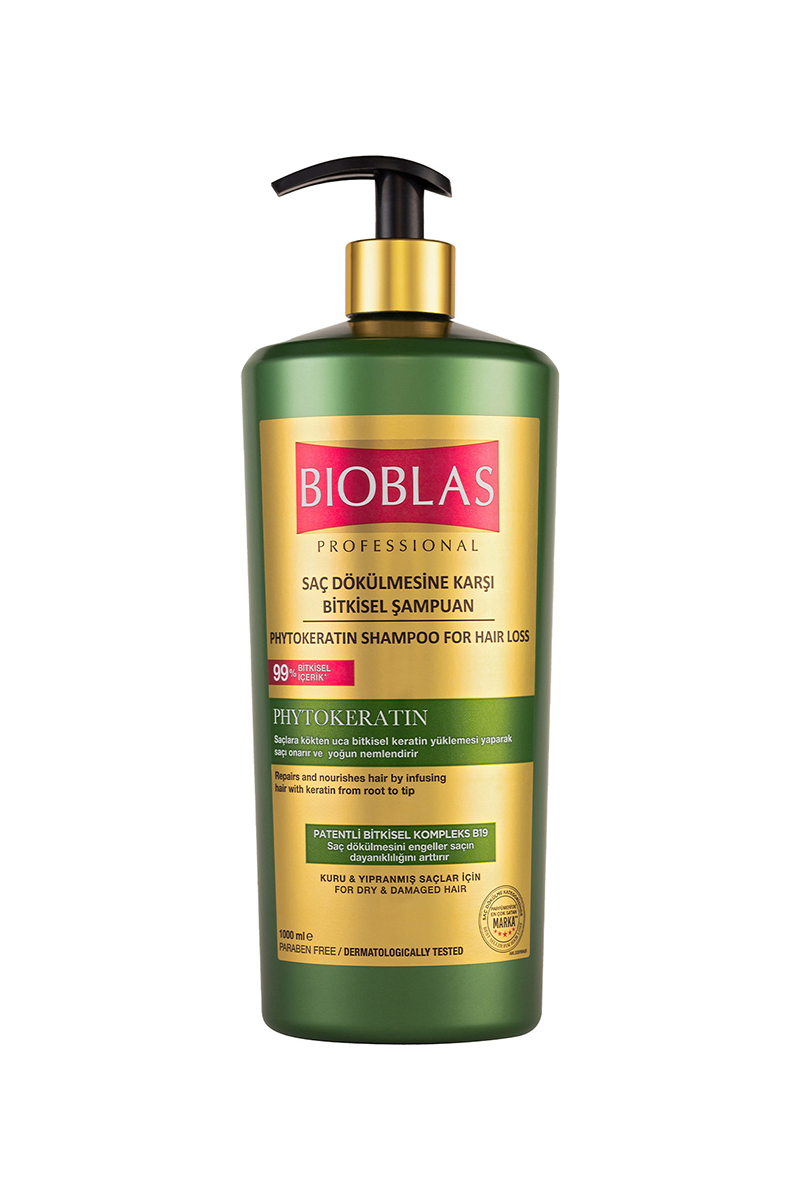 Bioblas Kuru ve Yıpranmış Saçlar için Saç Dökülmesi Şampuanı 1000 ml |  Kozmovital