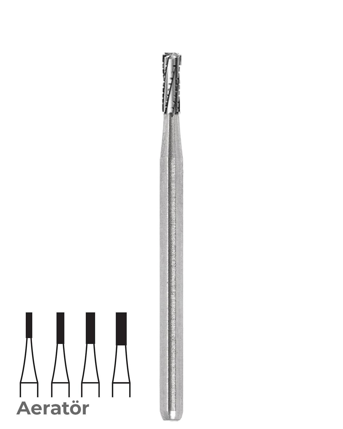 500316107Bos Aeratör Tungsten Karbit Yuvarlak Bitim Silindir Frez
