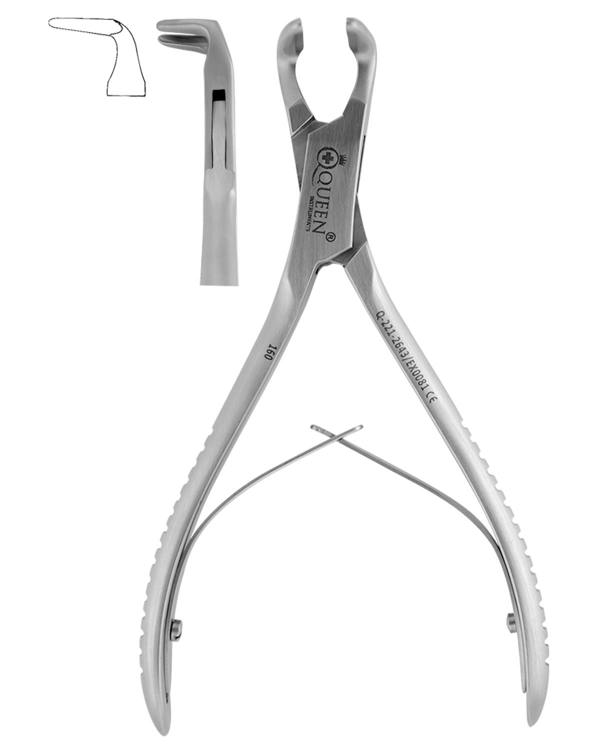 Açılı 90° Kemik Pensi Blumenthal 15,5cm