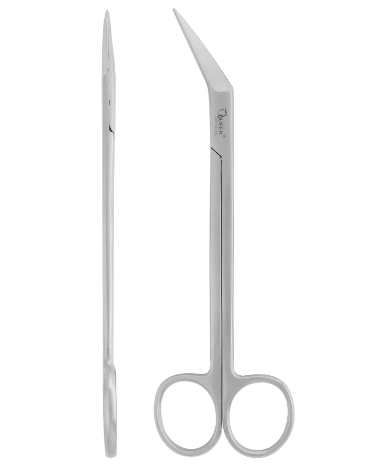 Açılı Cerrahi Makas Locklin 16cm