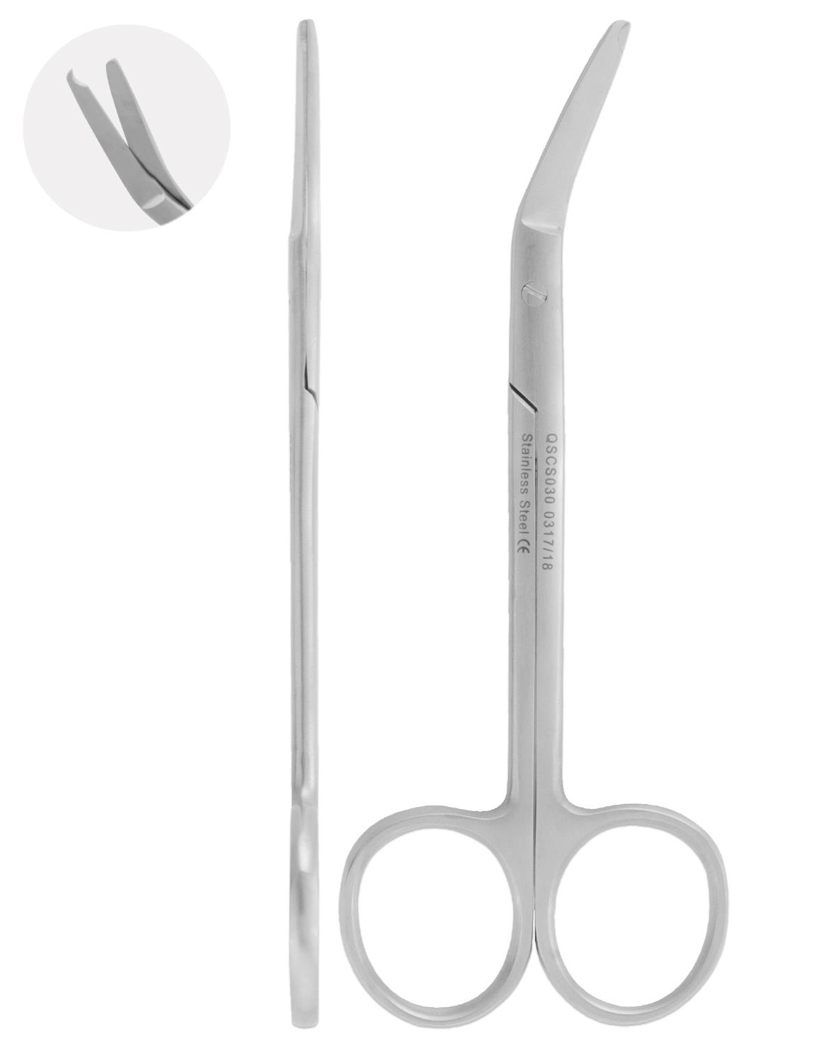 Açılı Cerrahi Makas Spencer 13cm