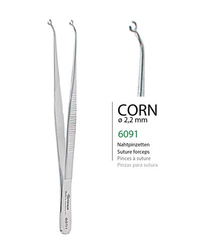 Açılı Sütür Atma Penset dia.2.2mm 16cm