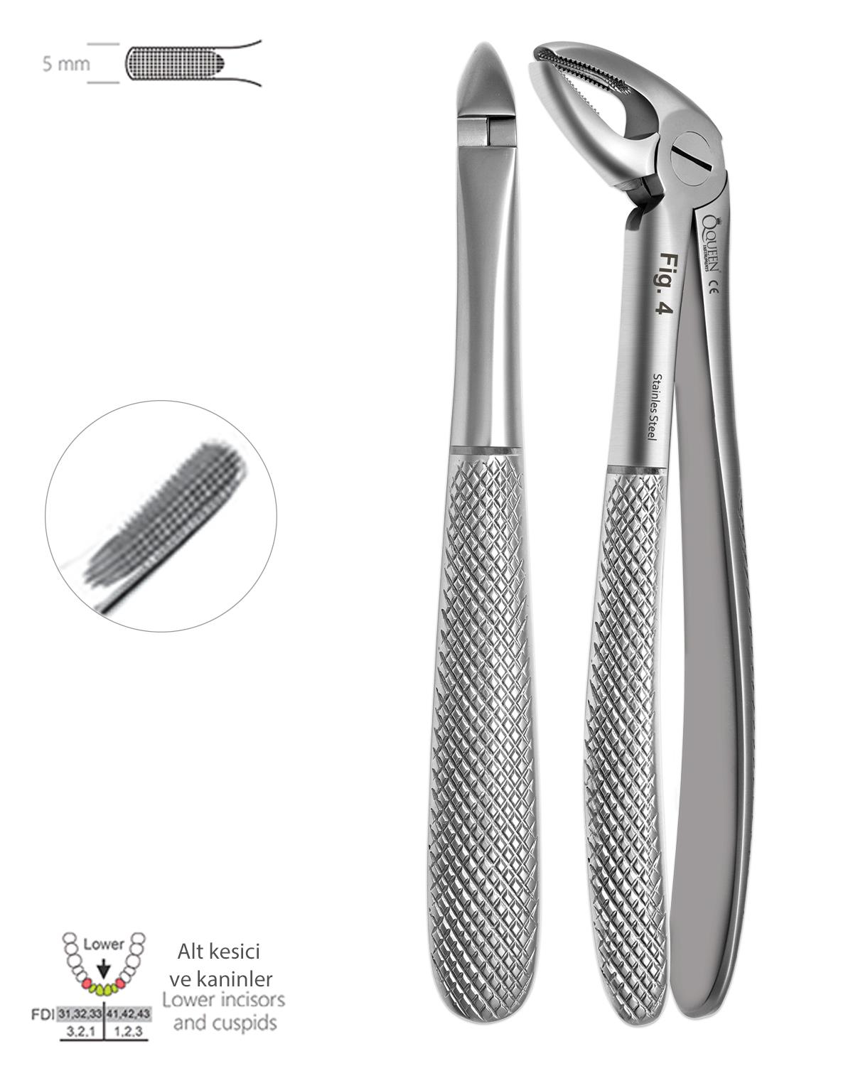 Alt Keser Davyesi Fig. 4 5mm 15cm