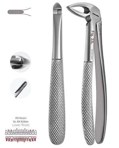 Alt Kök Davyesi Fig. 33L 6mm 14cm