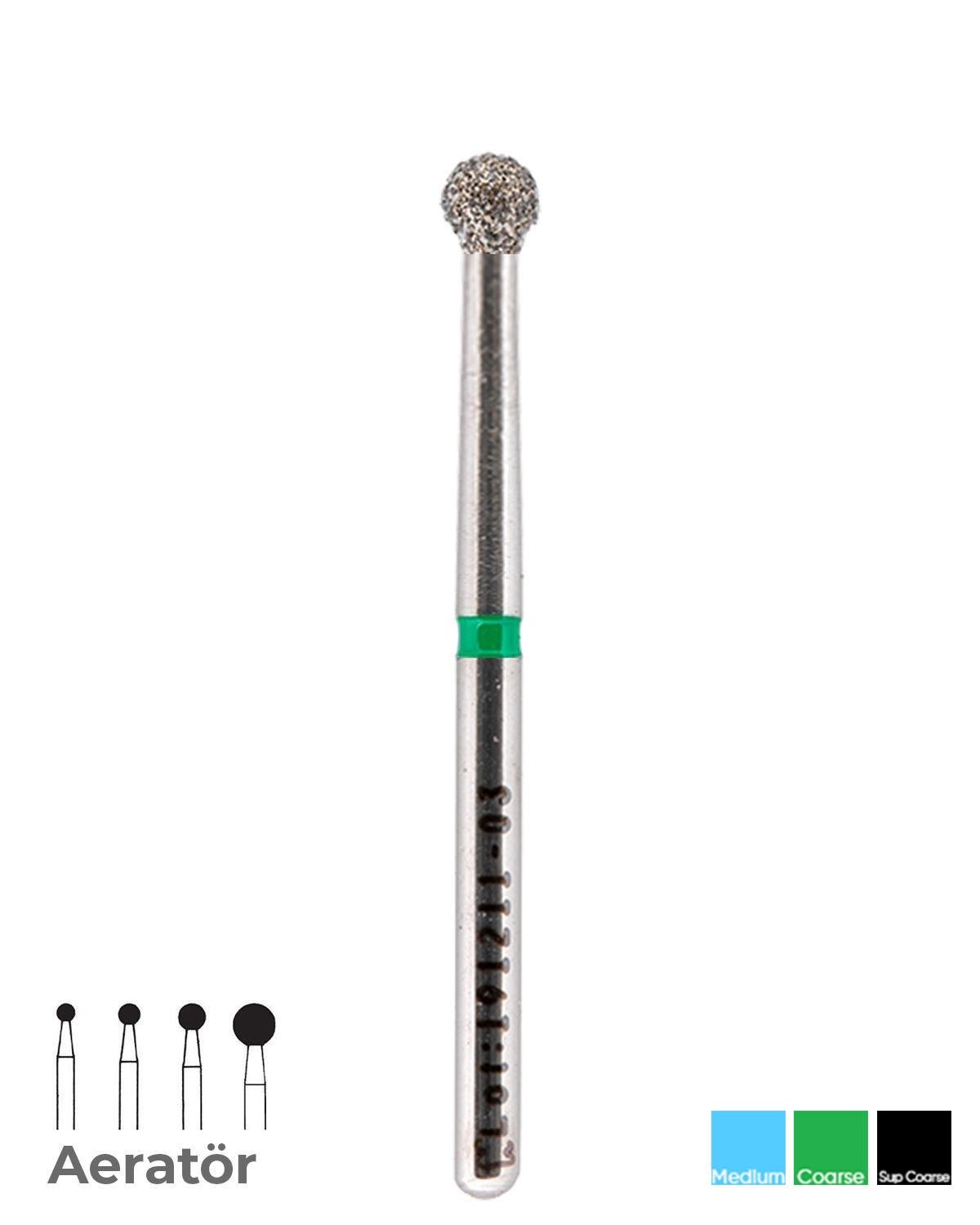 806316001Bos Aeratör Elmas Top baş, Rond Frez