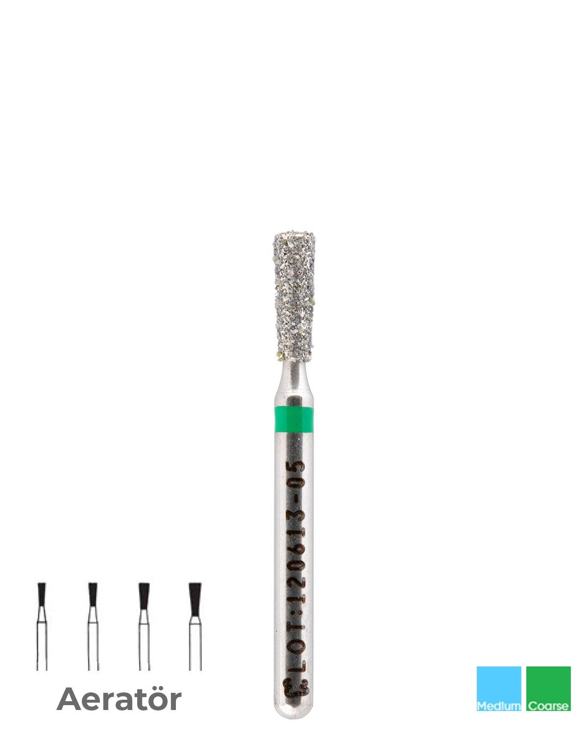 806314225Bos Aeratör Elmas Uzun Kafa Ters Konik Frez