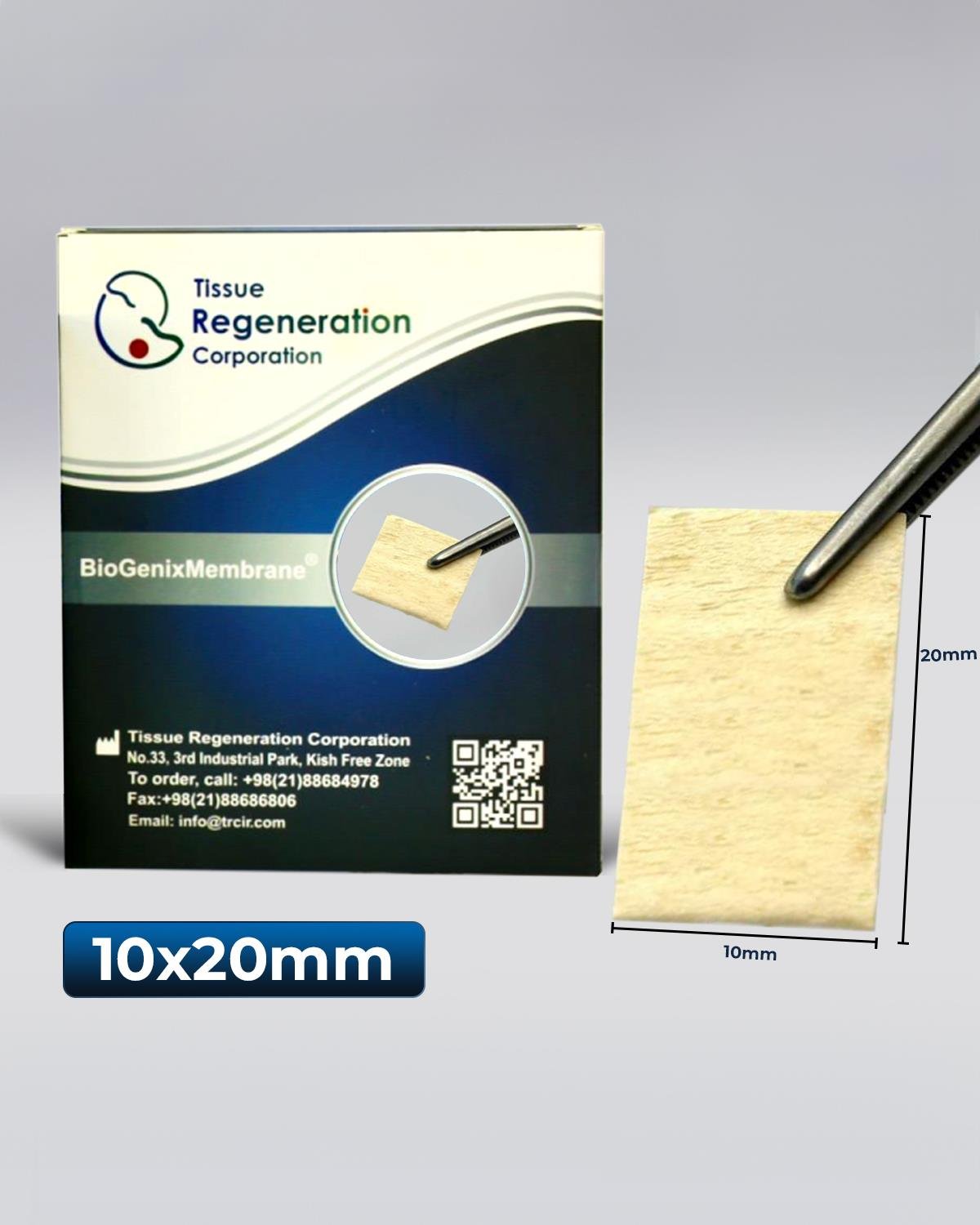 CenoDerm Membran 10x20mm T= 0.2 - 0.6mm