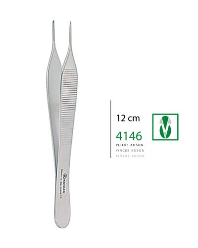 Dişli Penset Adson 12cm