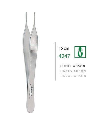 Dişli Penset Adson 15cm
