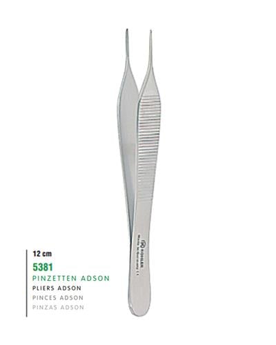 Dişsiz Penset Micro-Adson 12cm