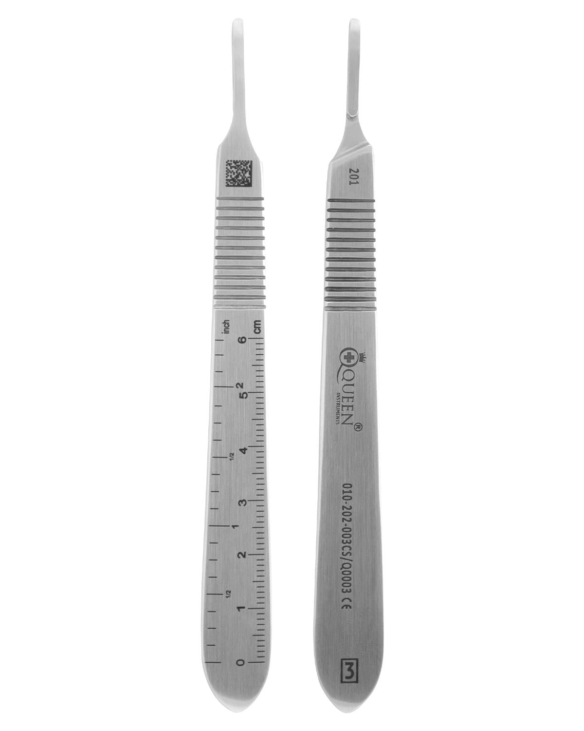Doğrusal Bistüri Sapı No.3 3mm 12cm