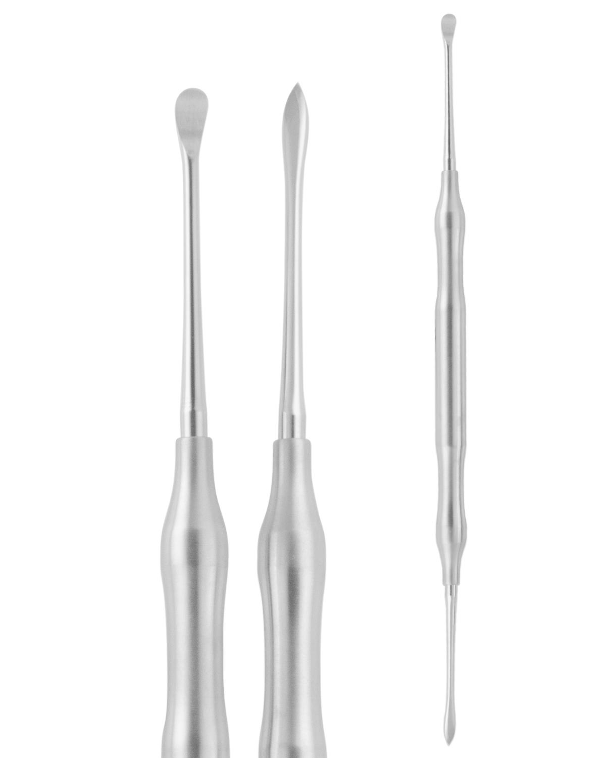 Doğrusal Delikli Oval/Sivri Periost Elevatörü FIG.9A 4mm/3 mm 19cm