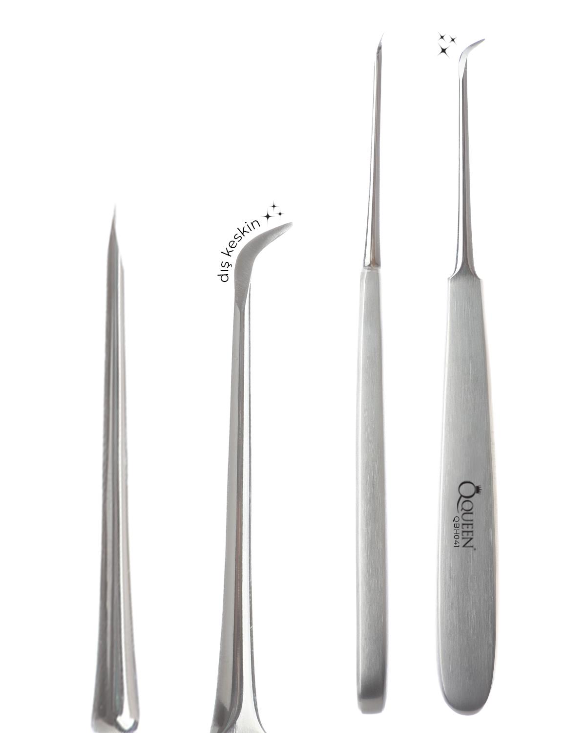 Doğrusal Orak Dış Bıçaklı Bistüri 15cm