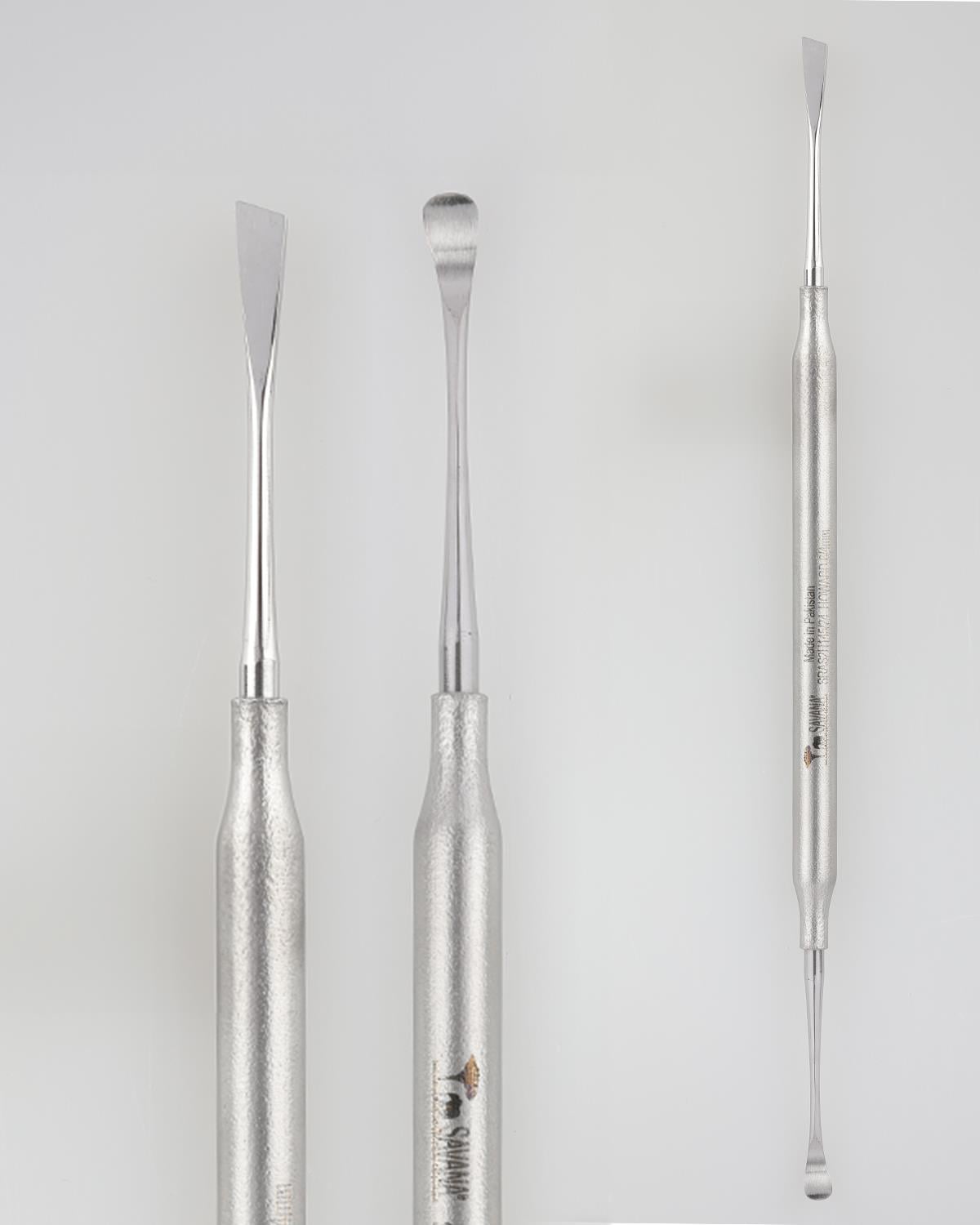 Doğrusal Oval/Keski Periost Elevatörü HOWARD 6mm/4mm 18cm