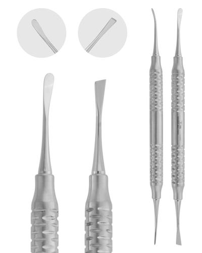 Doğrusal Oval/Keski Periost Elevatörü HOWARD 4mm/3,5mm 18cm