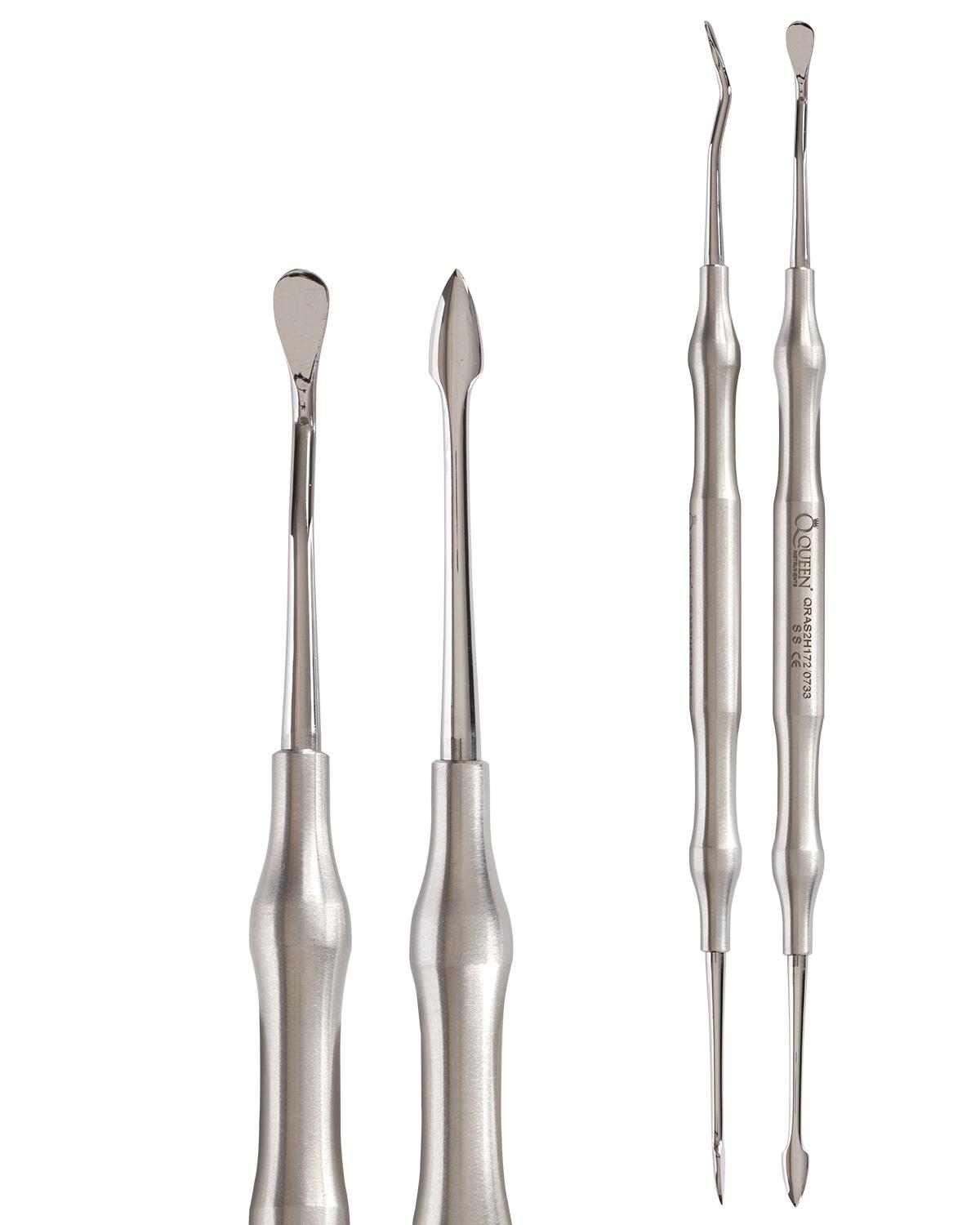 Doğrusal Oval/Ok Uç Periost Elevatörü 4,5mm/4,5mm 18,5cm