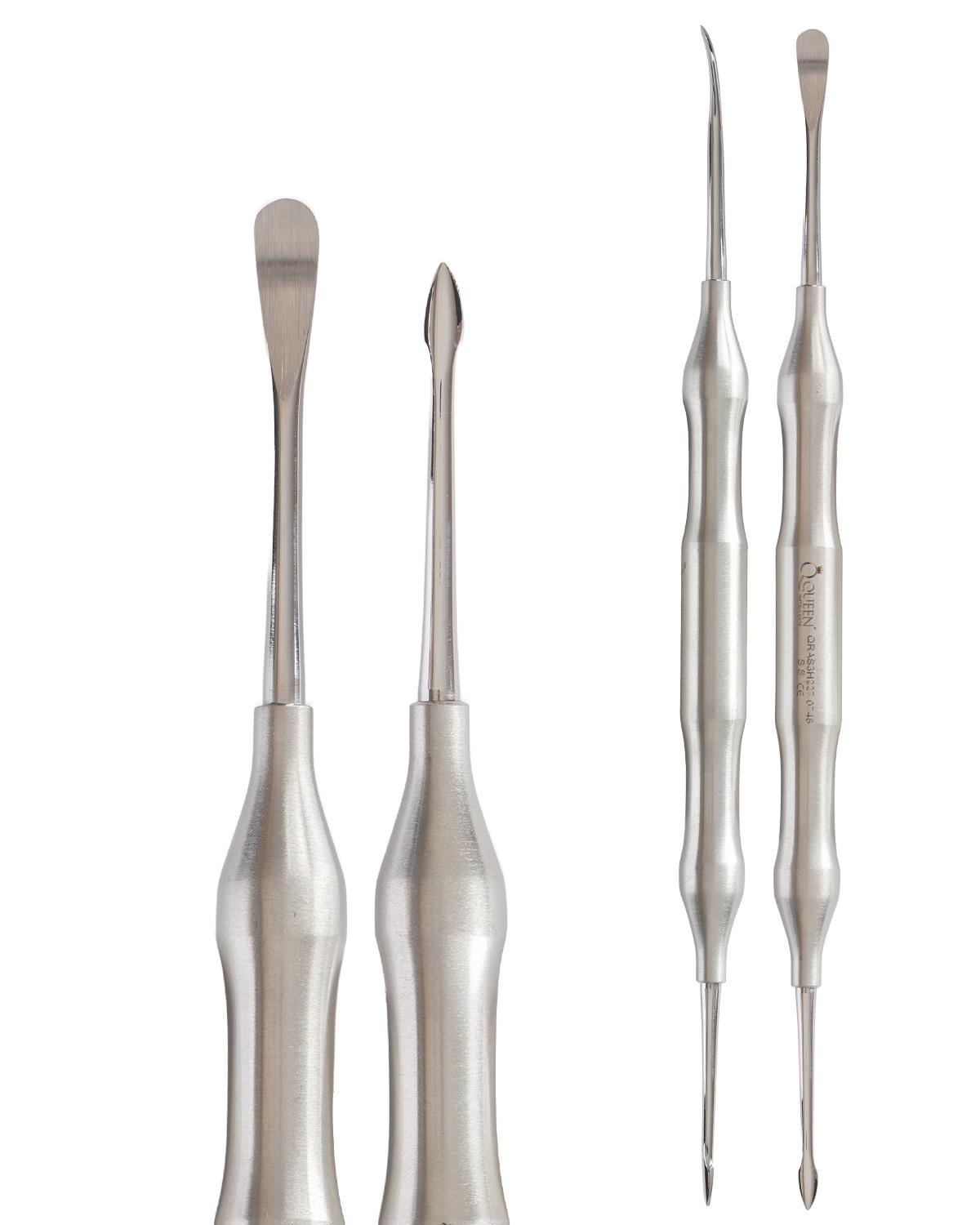Doğrusal Oval/Ok Uç Periost Elevatörü KRAMER-NEVINS FIG.1 5mm/3,4mm 18cm