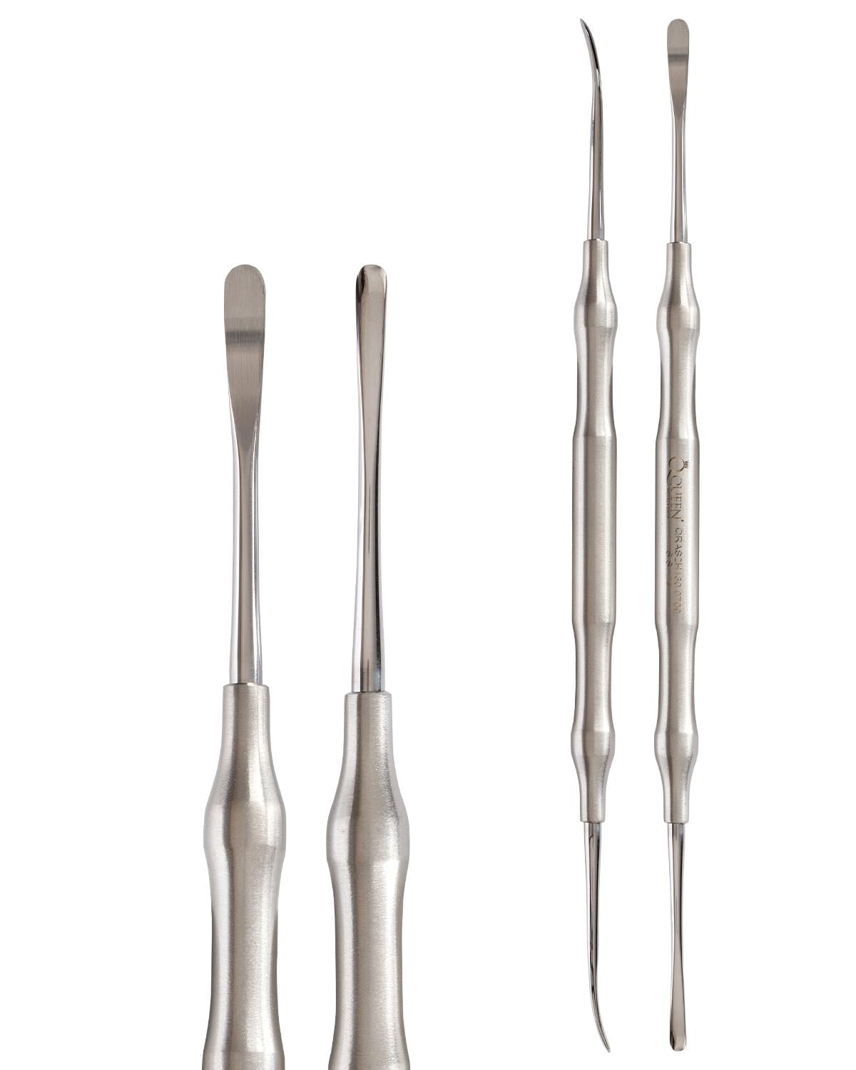 Doğrusal Oval/Oval Periost Elevatörü GOLDMAN-FOX 4mm/3 mm 19cm
