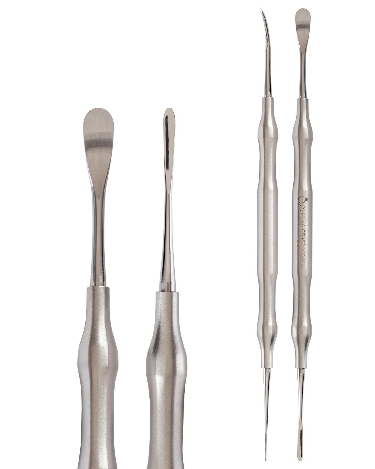 Doğrusal Oval/Sivri Periost Elevatörü BENQUE 5mm/3mm 18cm