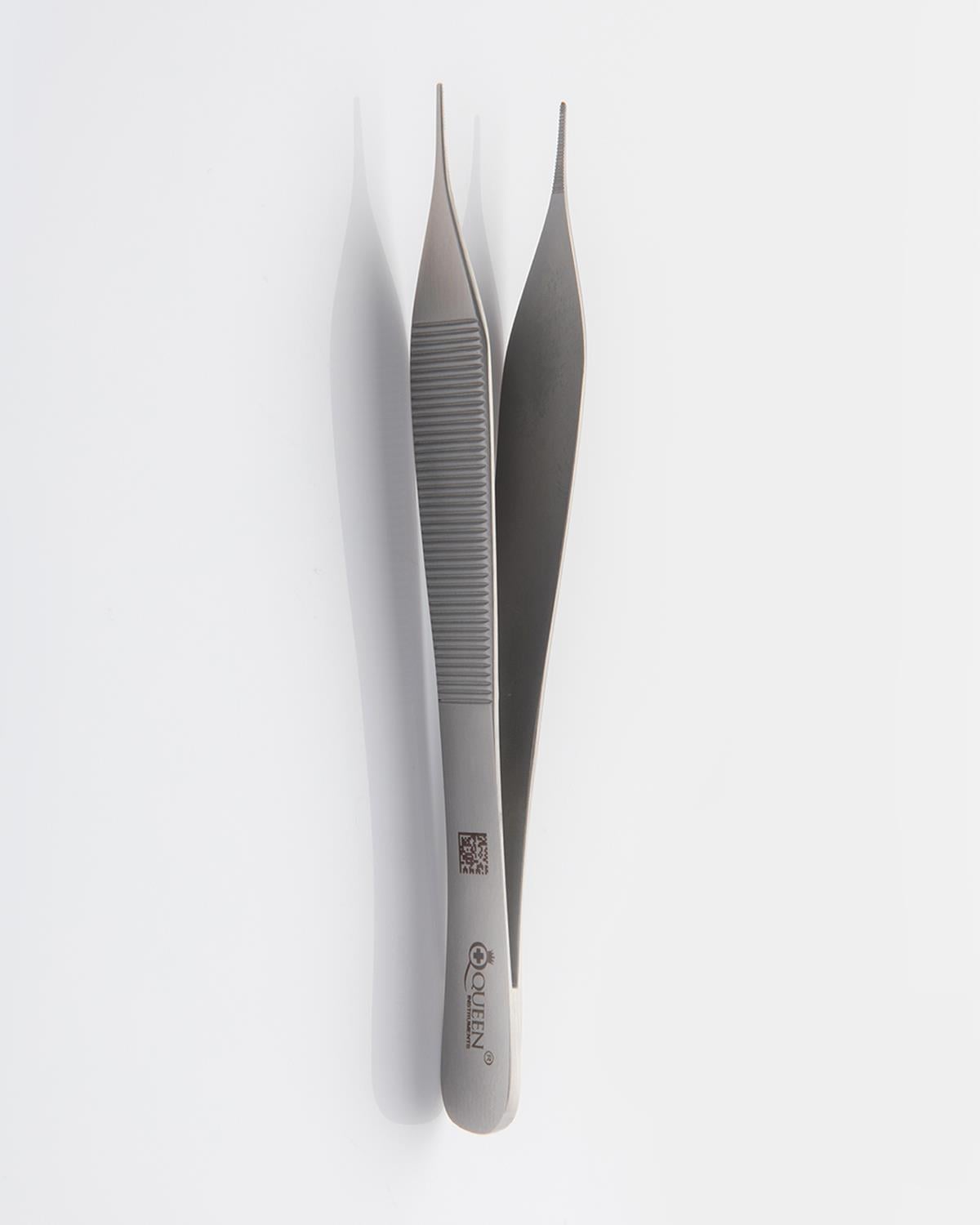 Düz Dişsiz Penset Micro-Adson 12cm