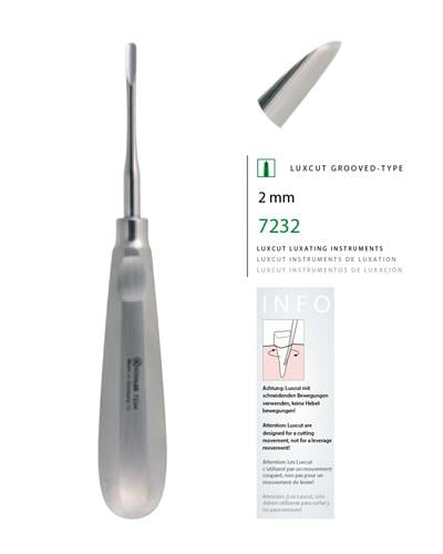Düz Lüxatör Elevatör LUXCUT 2mm