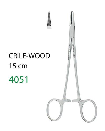 Düz Makas Portegü Crile-Wood 15cm