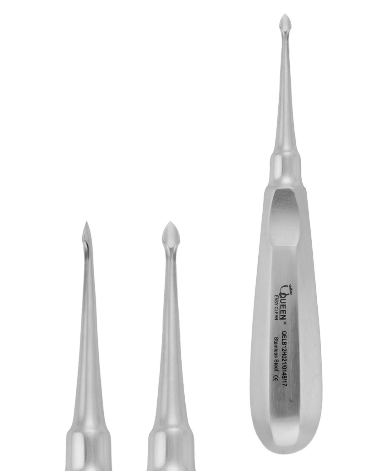 Düz Ok Uçlu Elevatör Bernard 4mm 15cm