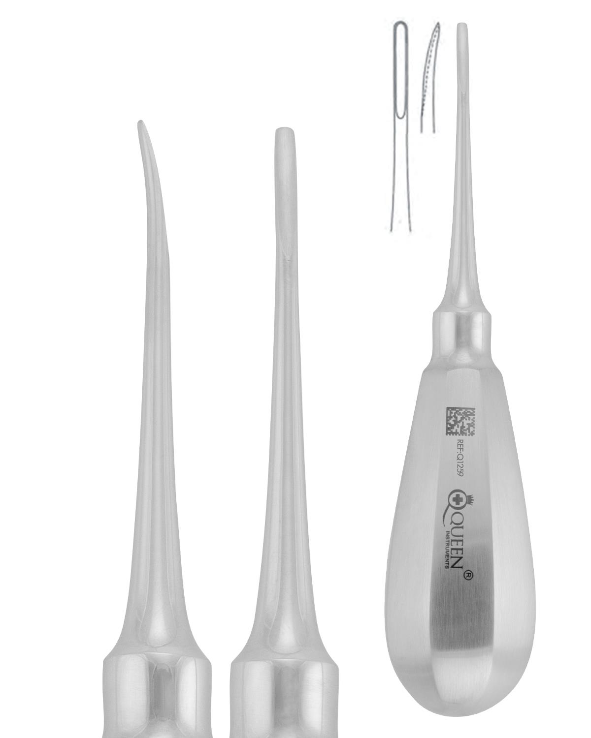 Eğri Bien Elevatör Fig 0A 2mm 13cm