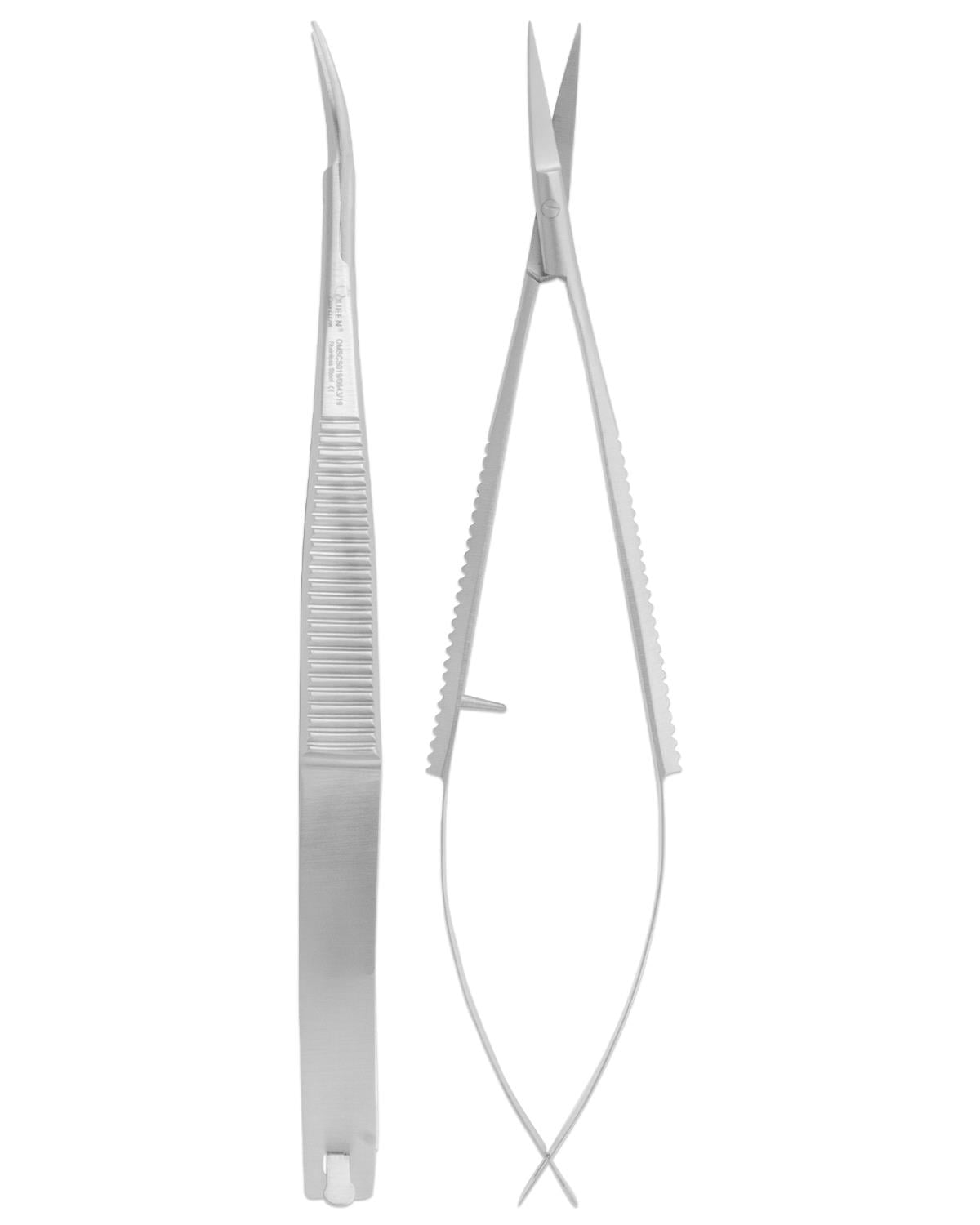Eğri Cerrahi Makas Castroviejo 13cm