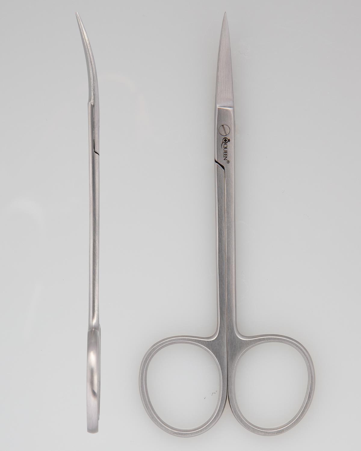 Eğri Cerrahi Makas Iris 11,5cm