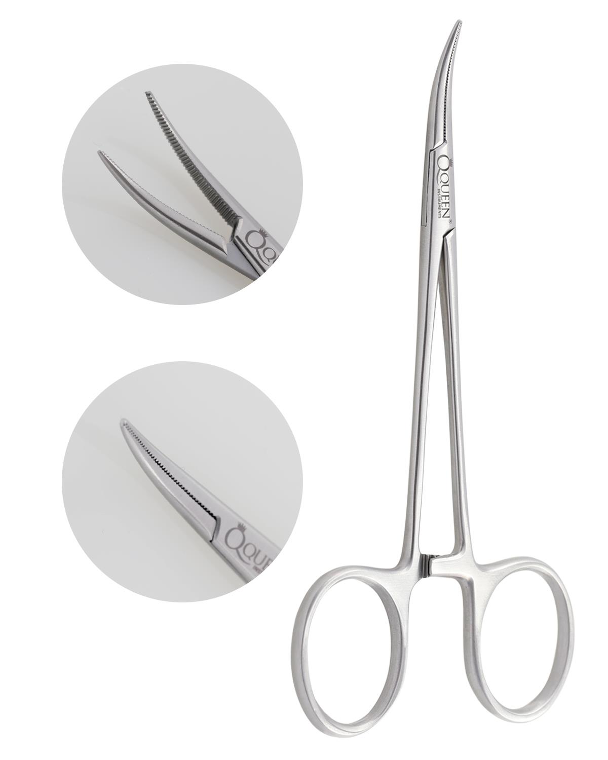 Eğri Hemostat (Klemp) Mosquito 12cm