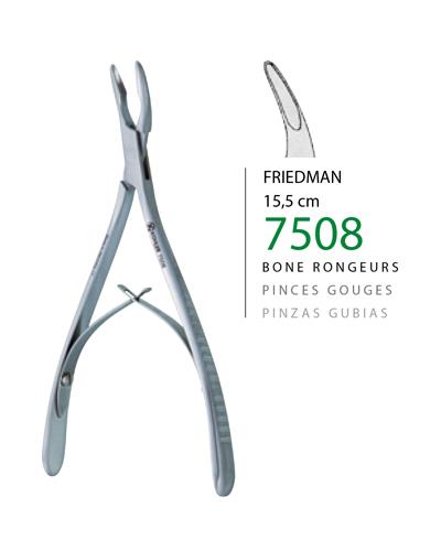 Eğri Kemik Pensi FRIEDMAN 14,5cm