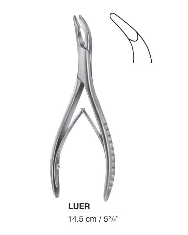 Eğri Kemik Pensi Luer 15cm