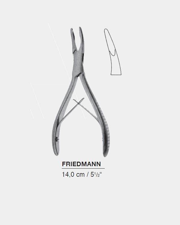 Eğri Kemik Pensi MINI FRIEDMAN 12cm