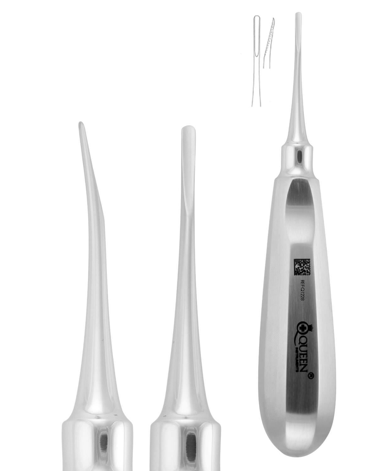 Eğri Lüxatör Elevatör Lüxatör 2mm 12,5cm