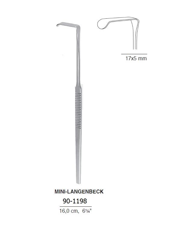 Ekartör MINI-LANGENBECK 5*17MM 16cm