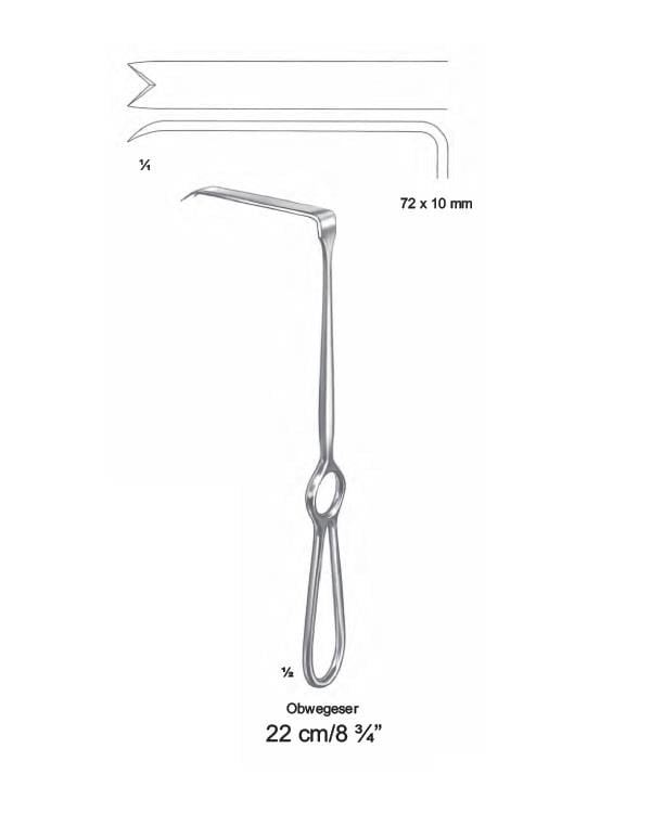 Ekartör Obwegeser 12 x 55mm 22cm