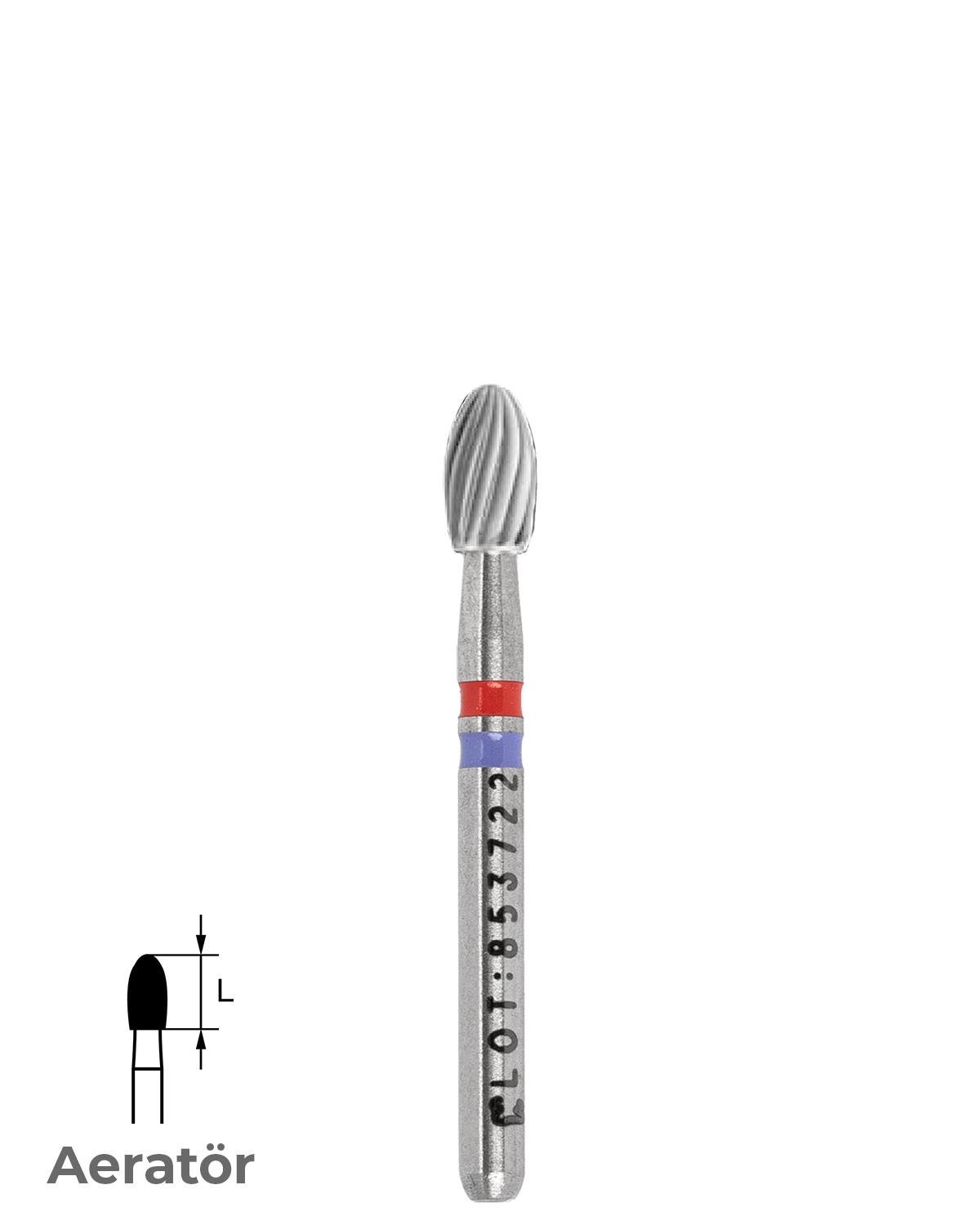 FBCF379B Aeratör Tungsten Karbit Labut, Bitirme Frez