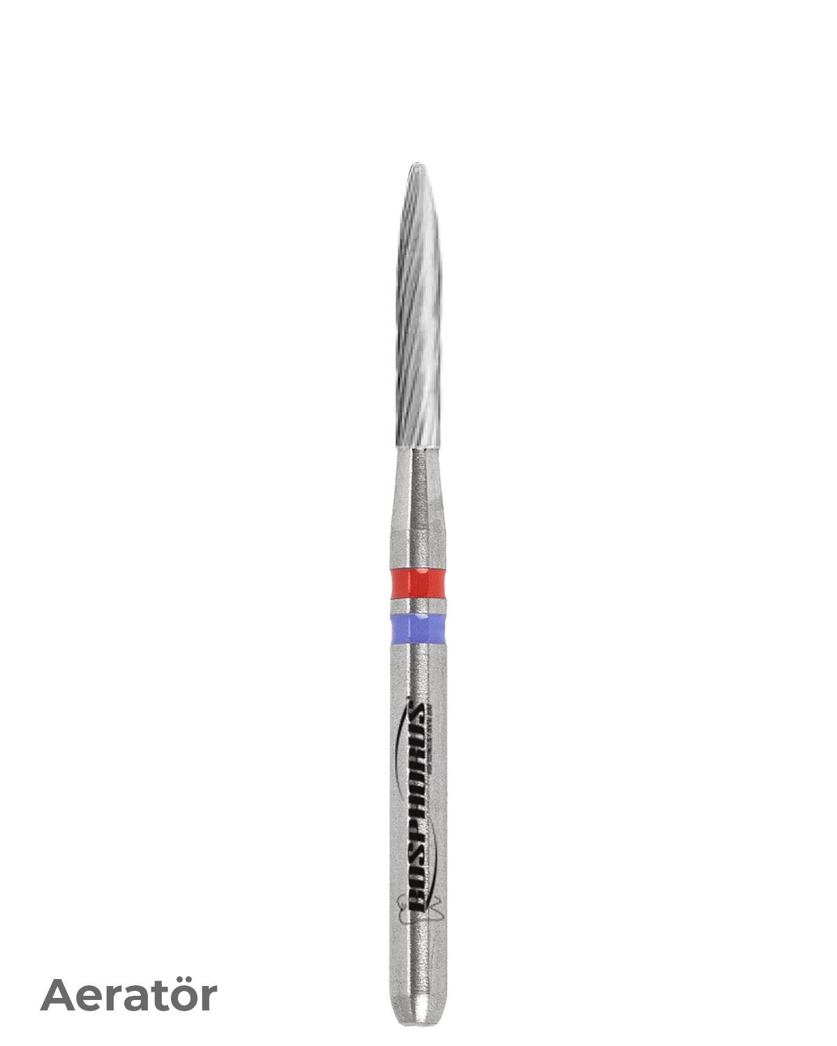 FBCF48LB Aeratör Tungsten Karbit Alev Uçlu, Bitirme Frez