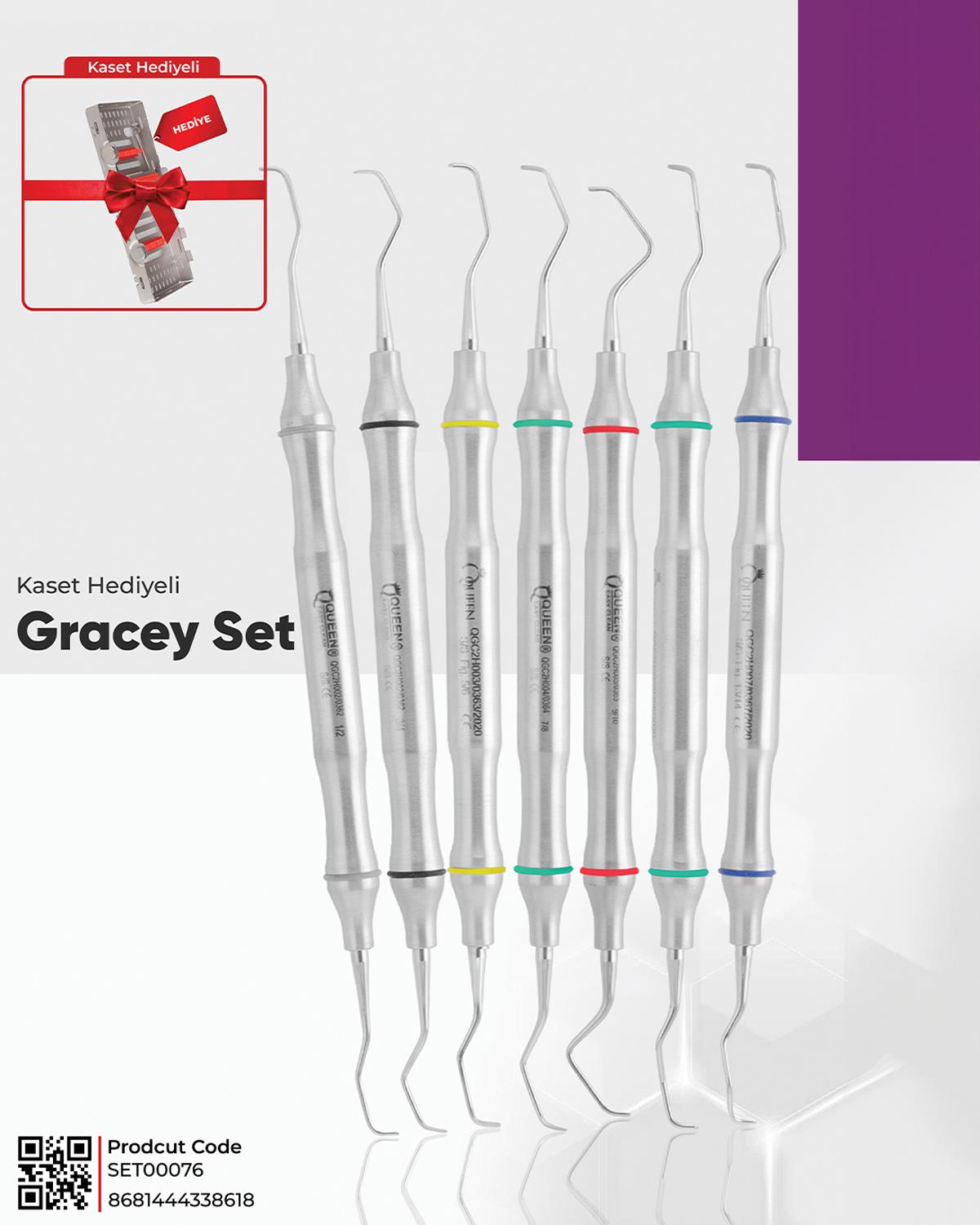 Gracey Küret 7 Ad./Kaset