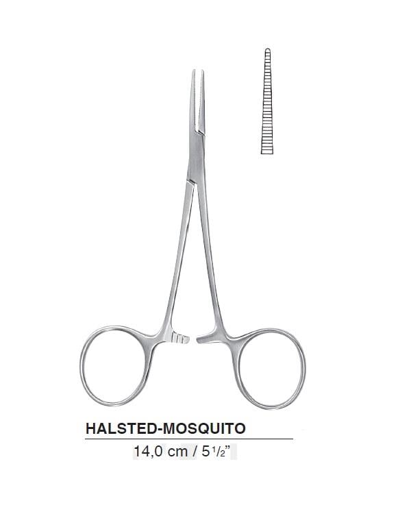 Hemostat (Klemp) Halsted-Mosquito 14cm