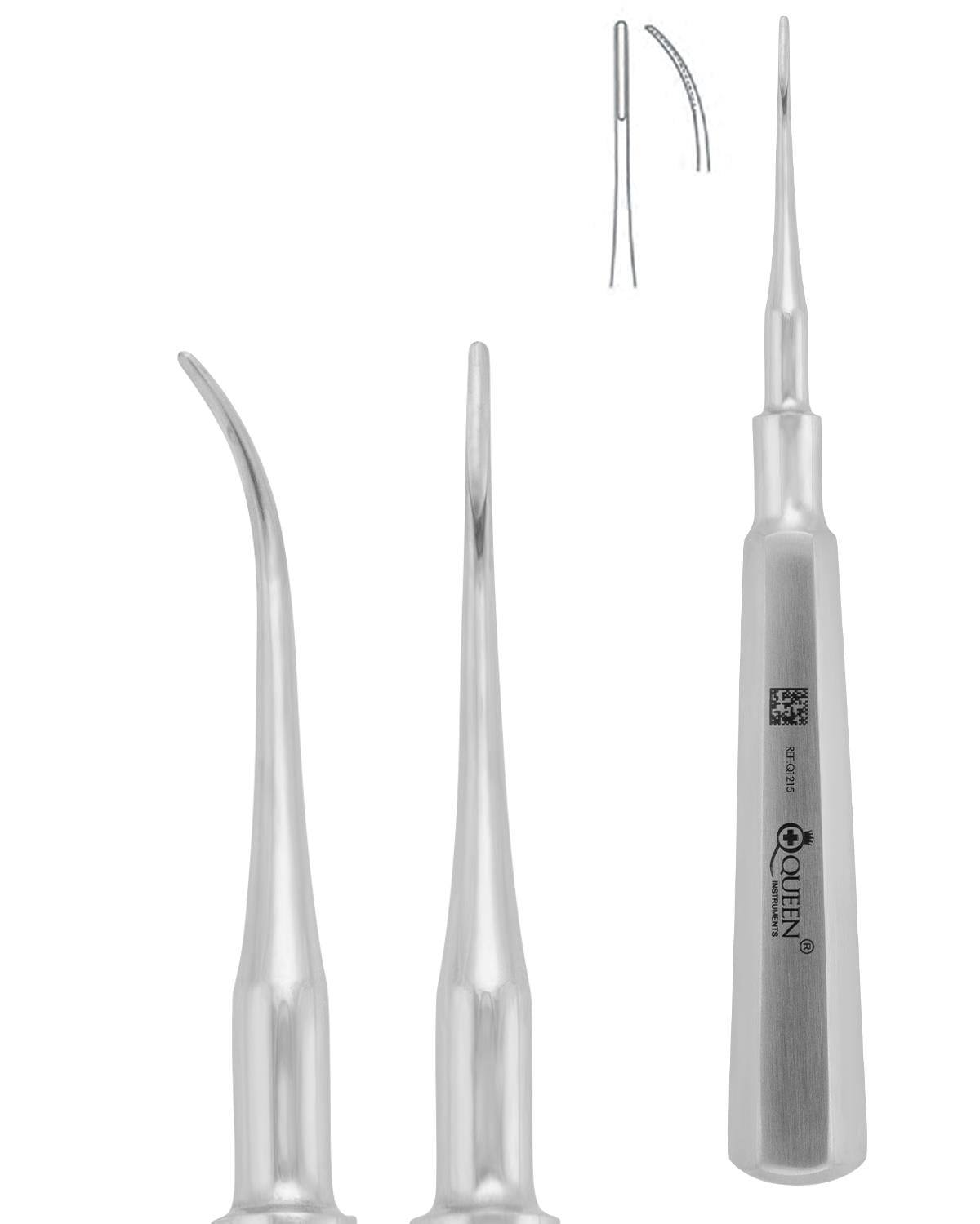 Kalan Mini Kök Eğri Bien Elevatör Mini Bien 1,3mm 15cm