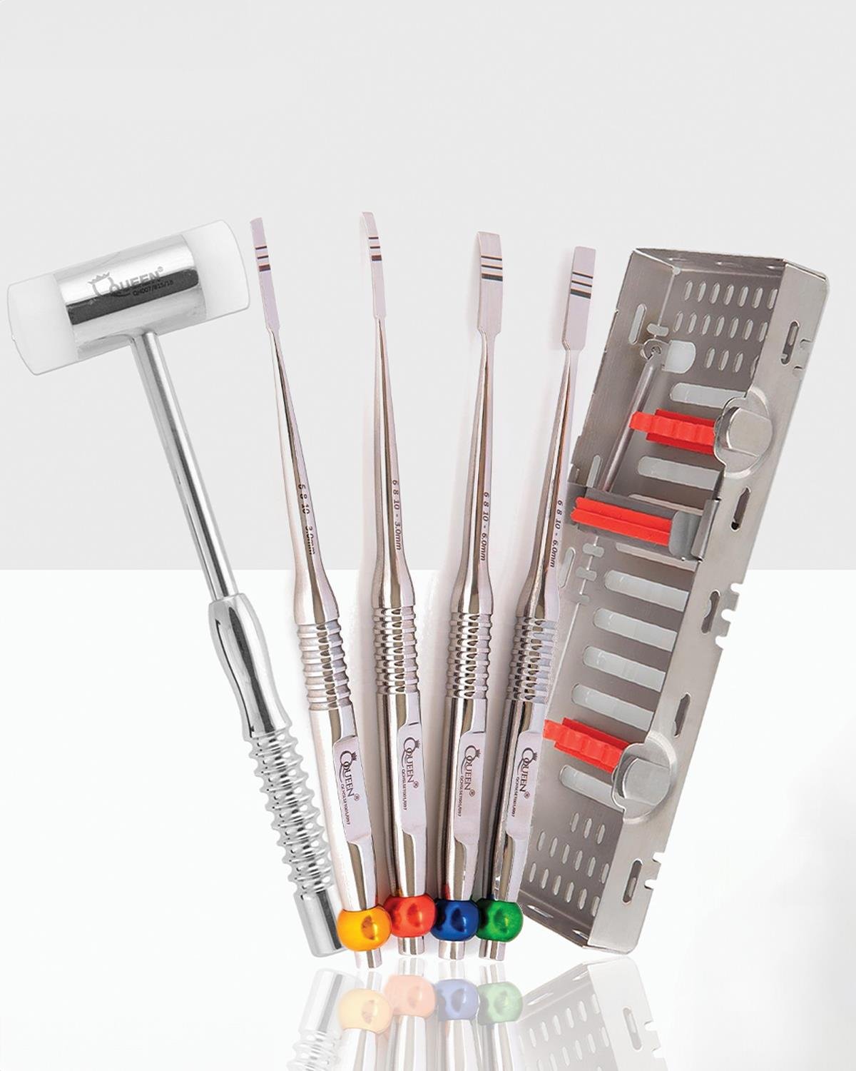 Keski, Çizıl 3mm/6mm 17cm 5 Parça/Kaset (Çekiçli)