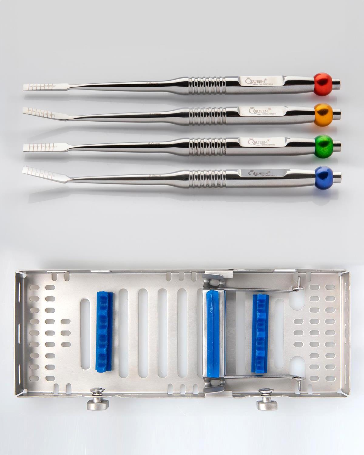 Keski, Çizıl 4mm/6mm 4 Parça/Kaset