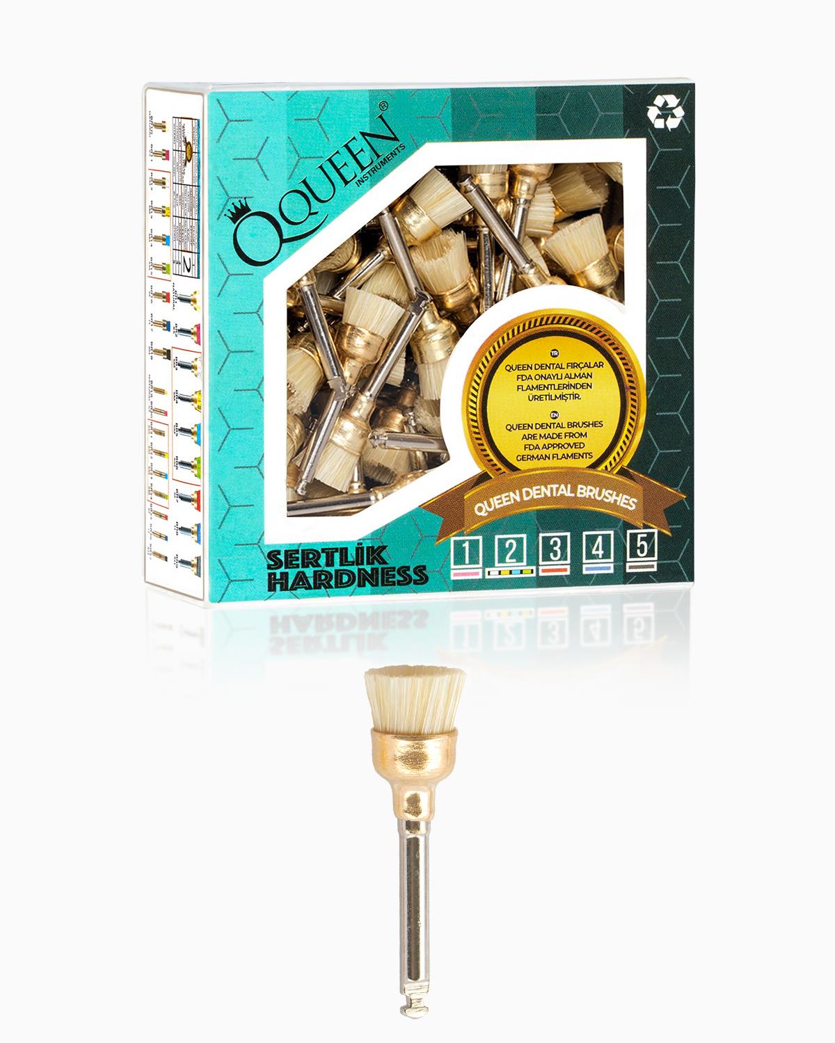 Naturel domuz kılı polisaj fırçası 7mm