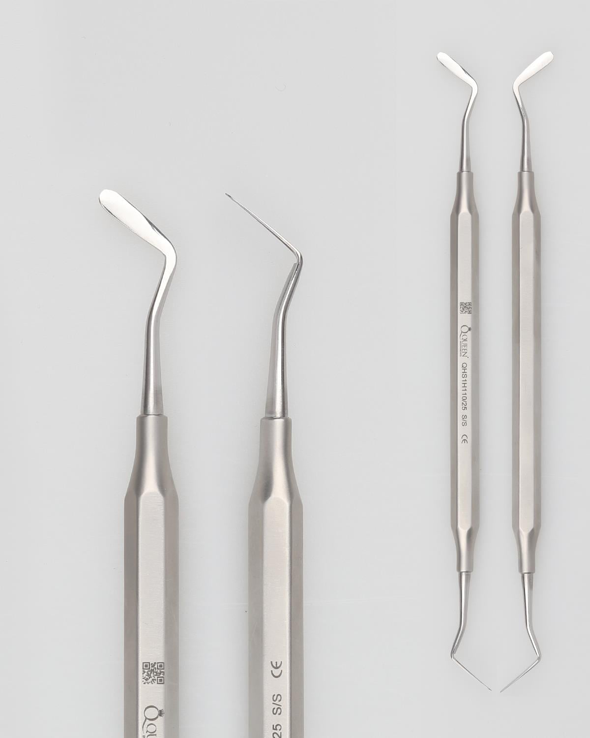 Queen  Ağız Spatülü Heidemann 3mmx12mm 18cm - QHS1H110
