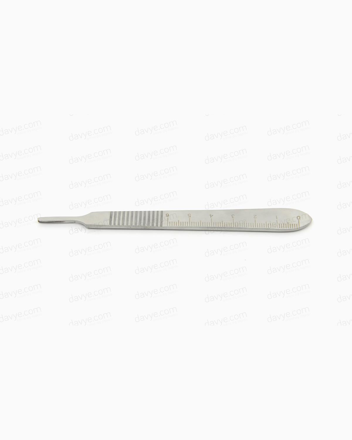 Queen  Doğrusal Bistüri Sapı No-3 12 5cm - QBH002