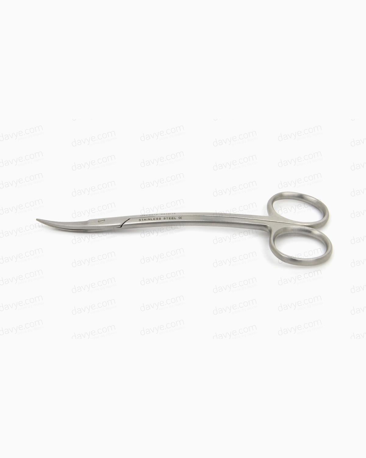 Queen  S Eğri Cerrahi Makas La Grange 11 5cm - QSCS012