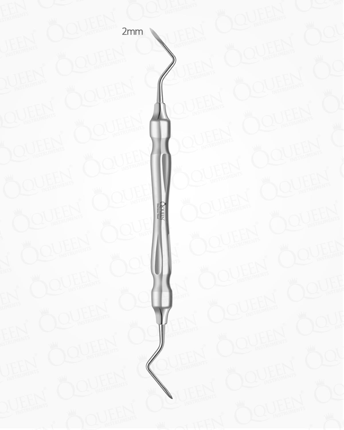 Queen  Sağ-Sol Apekso Heidbrink Elevatör Heidebrink 1-5mm 20cm - Q325-629B1
