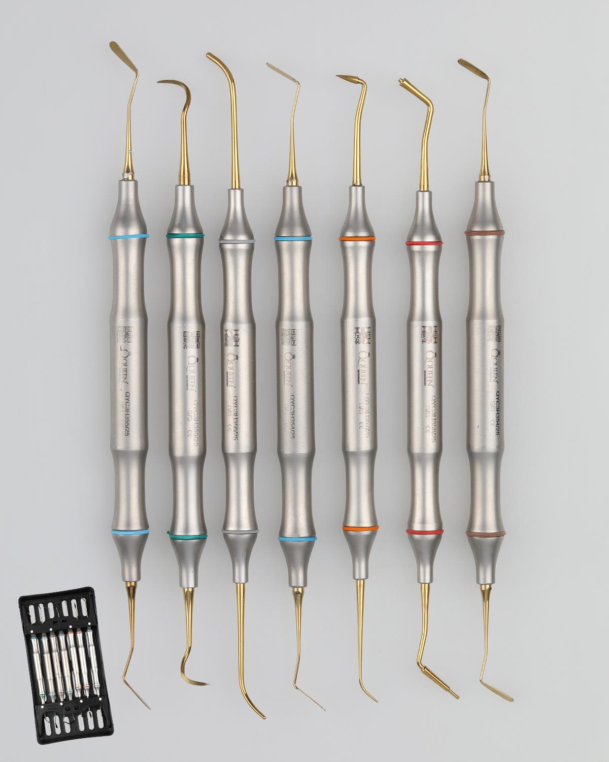 Queen  Titanyum Kompozit Aleti 18cm 7 Ad--Kaset - QYC3HSET001